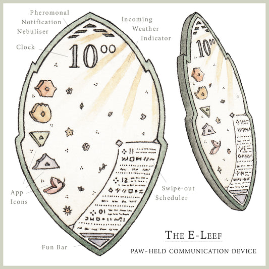 E-Newsletter Edition IV: Help! I'm glued to my E-Leef!