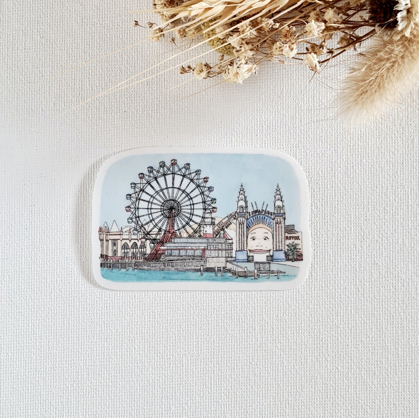 Luna Park - Vinyl Sticker