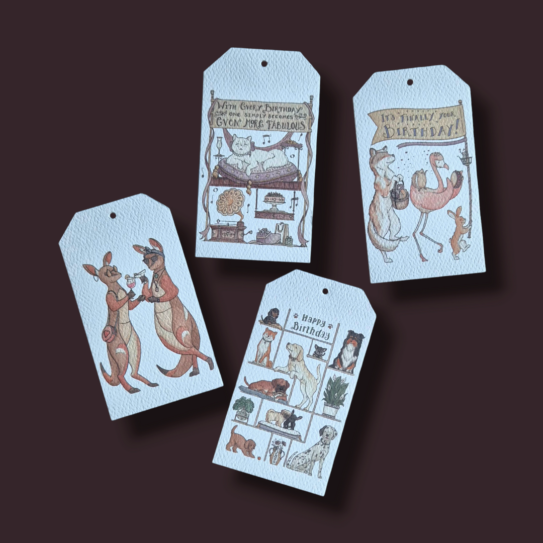 Hip Hoppers - Gift Tag