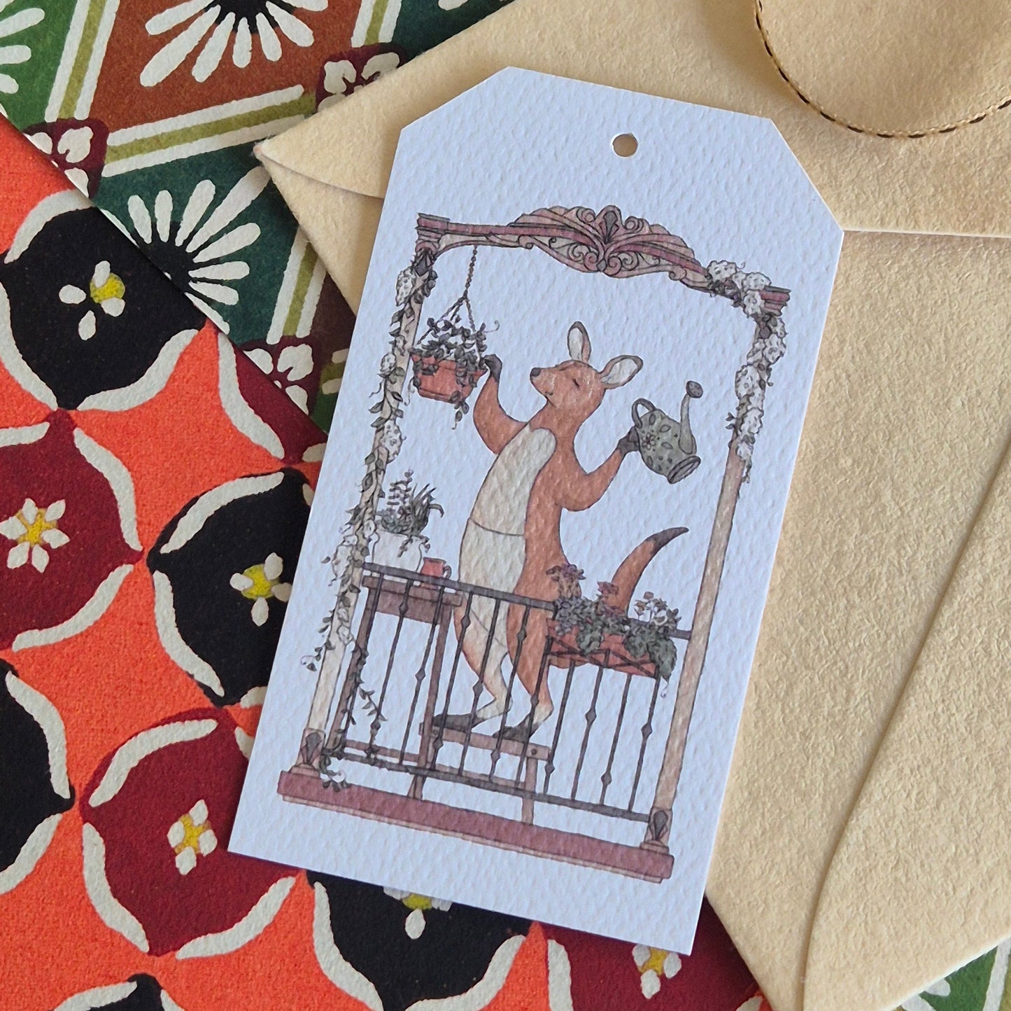 Bouncy Botanist - Gift Tag