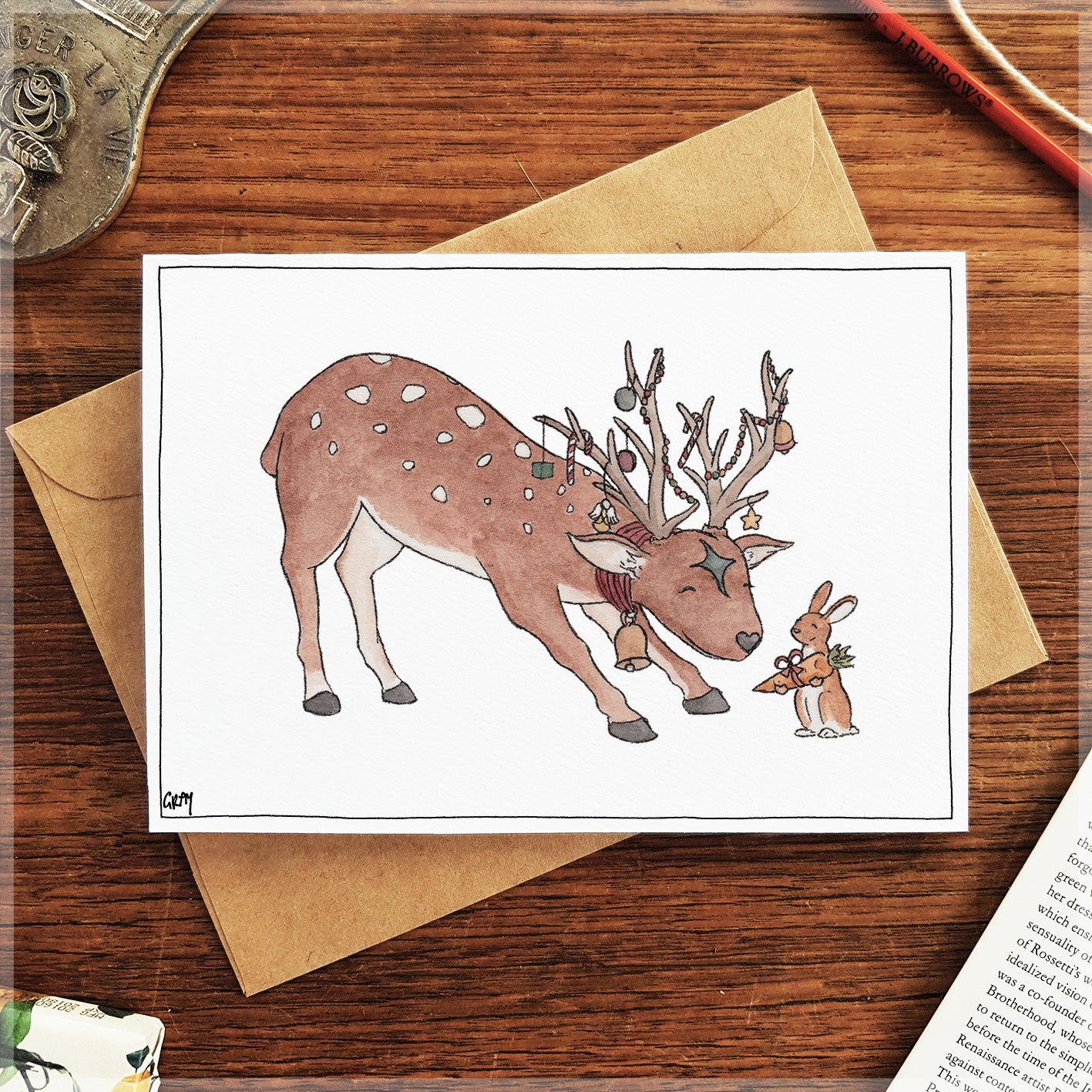 I Know What You Like - Christmas Card