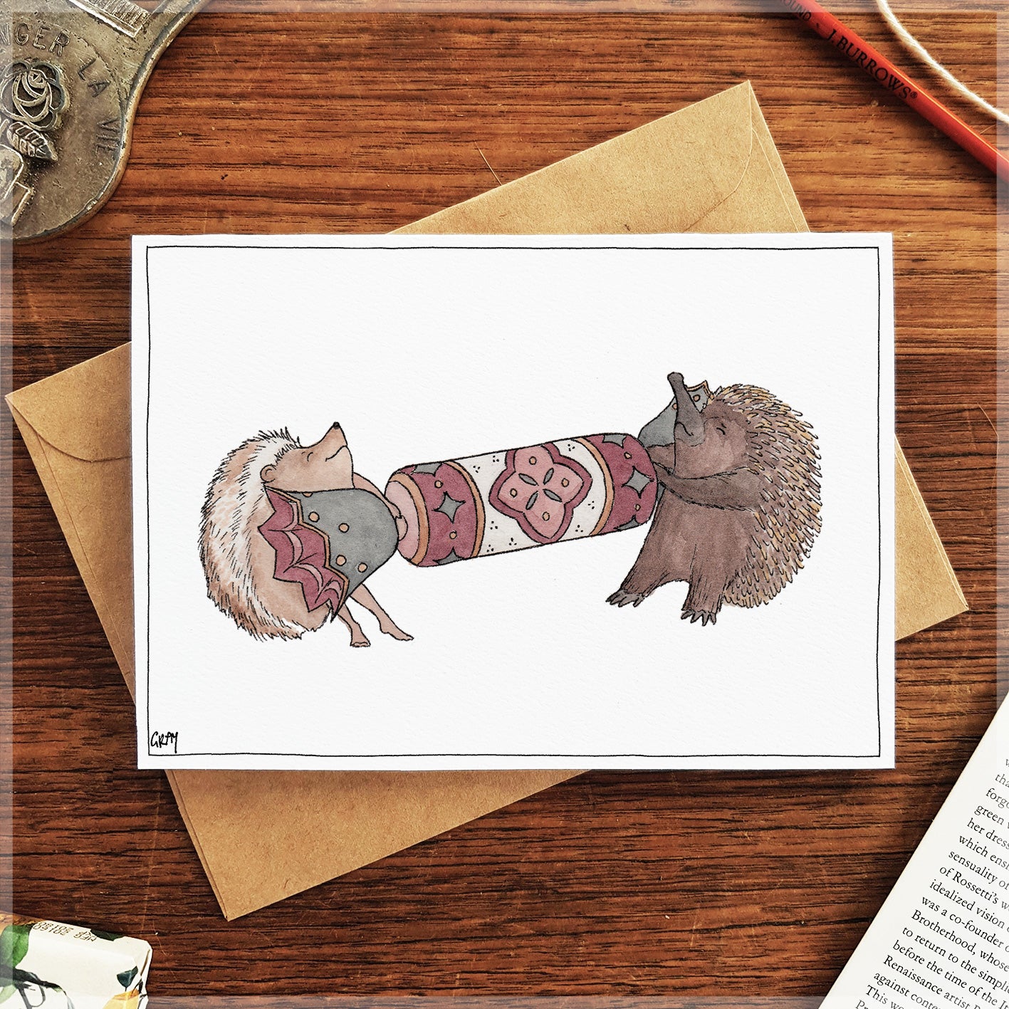 Tug of War - Christmas Card