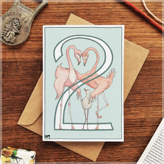2nd Birthday - Greeting Card