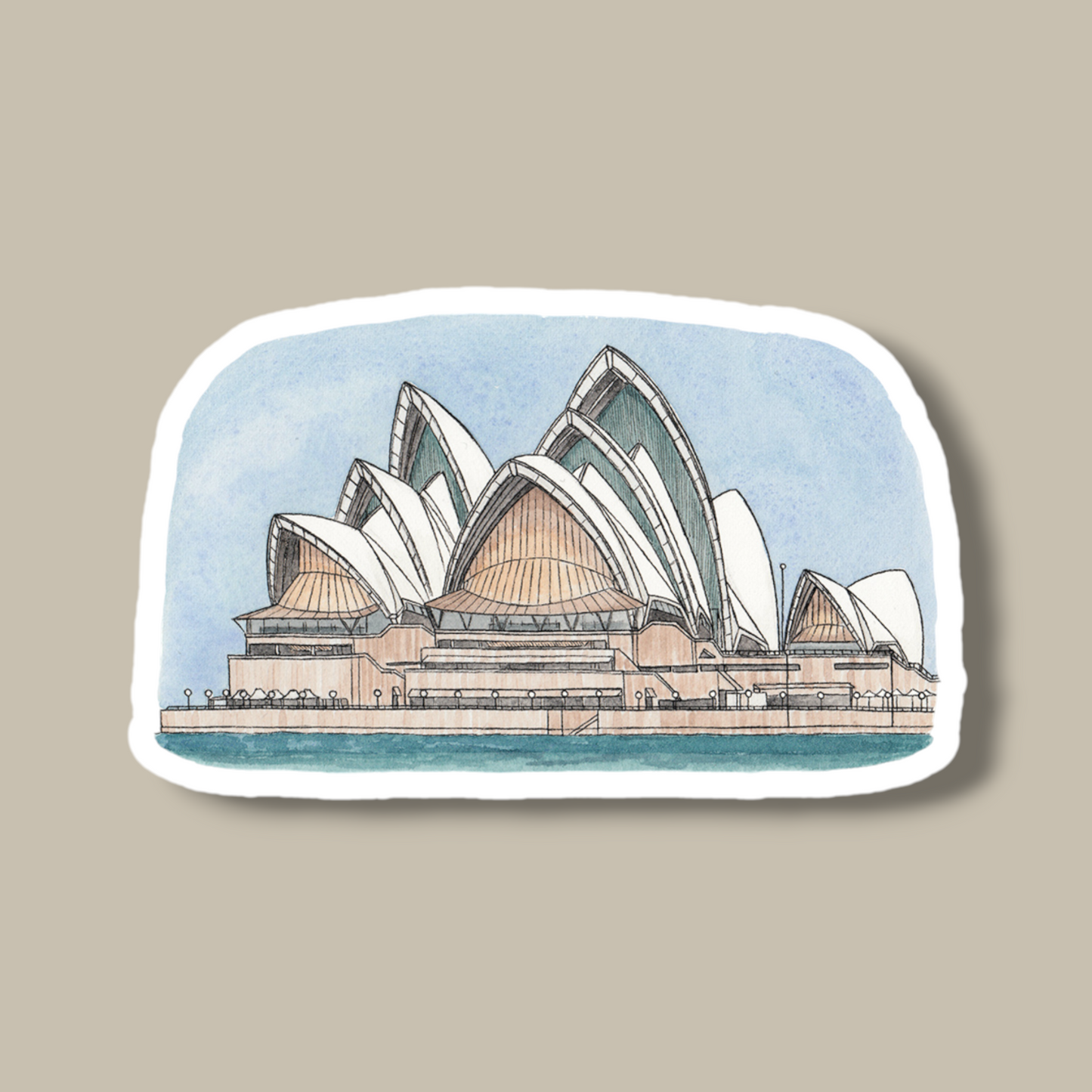 Sydney Opera House - Vinyl Sticker