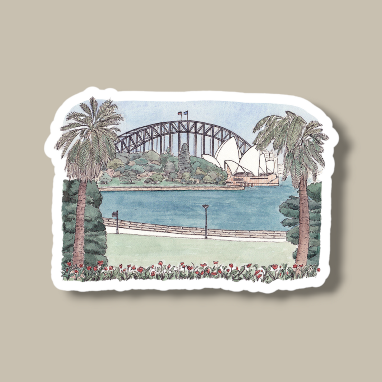Royal Botanic Gardens - Vinyl Sticker