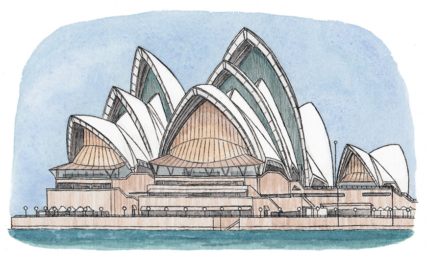 Sydney Opera House - A3 Art Print