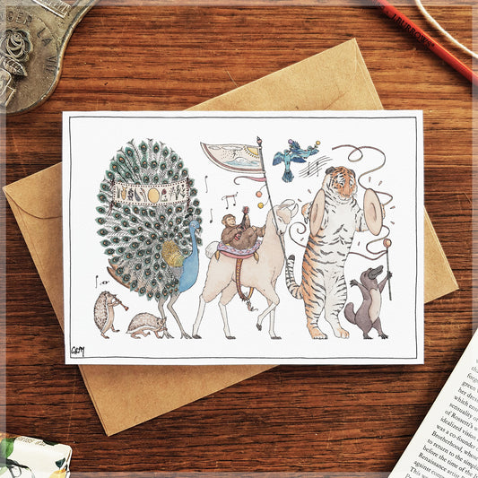 Summer Parade - Greeting Card