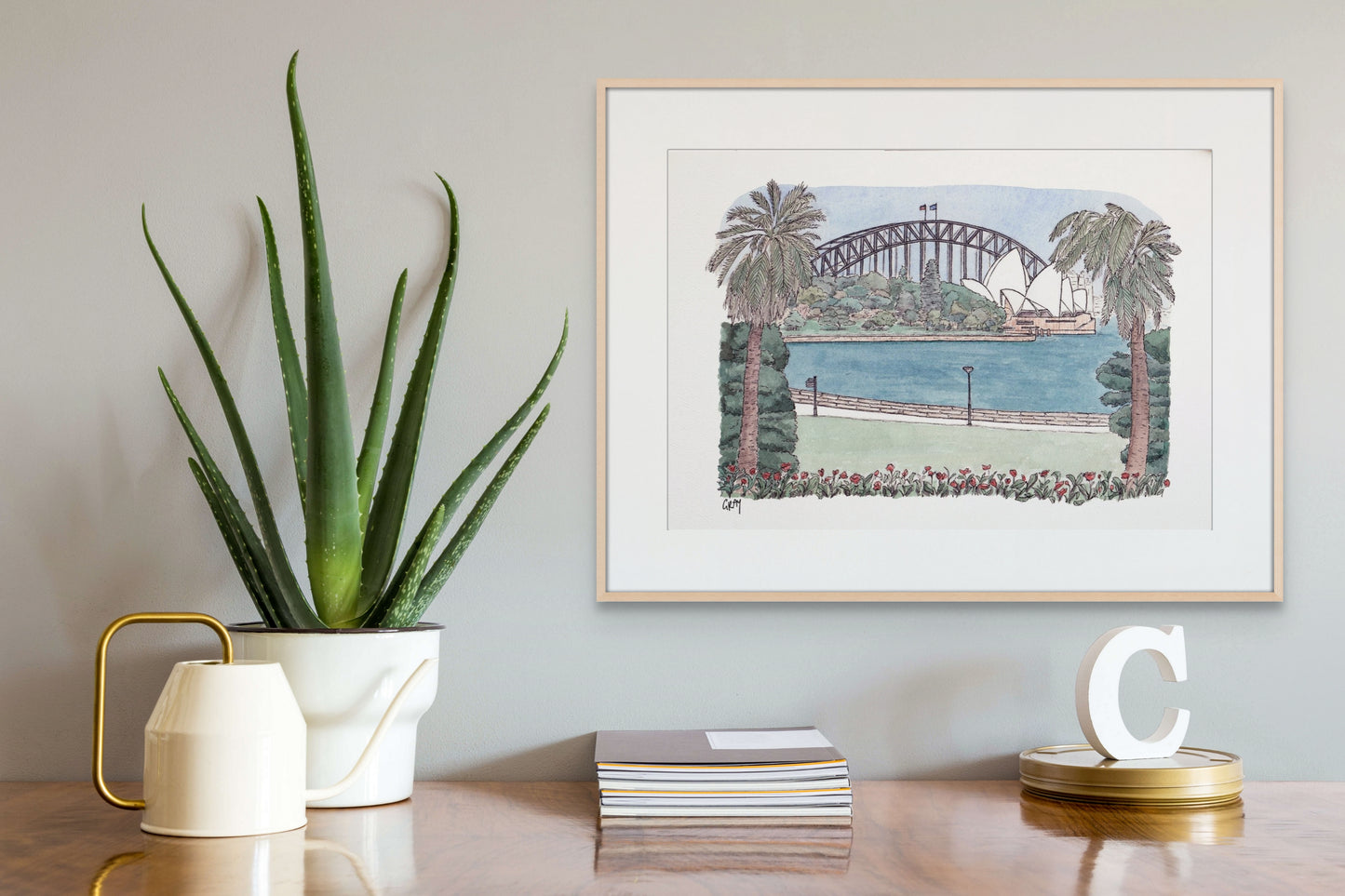 Royal Botanic Gardens - A3 Art Print