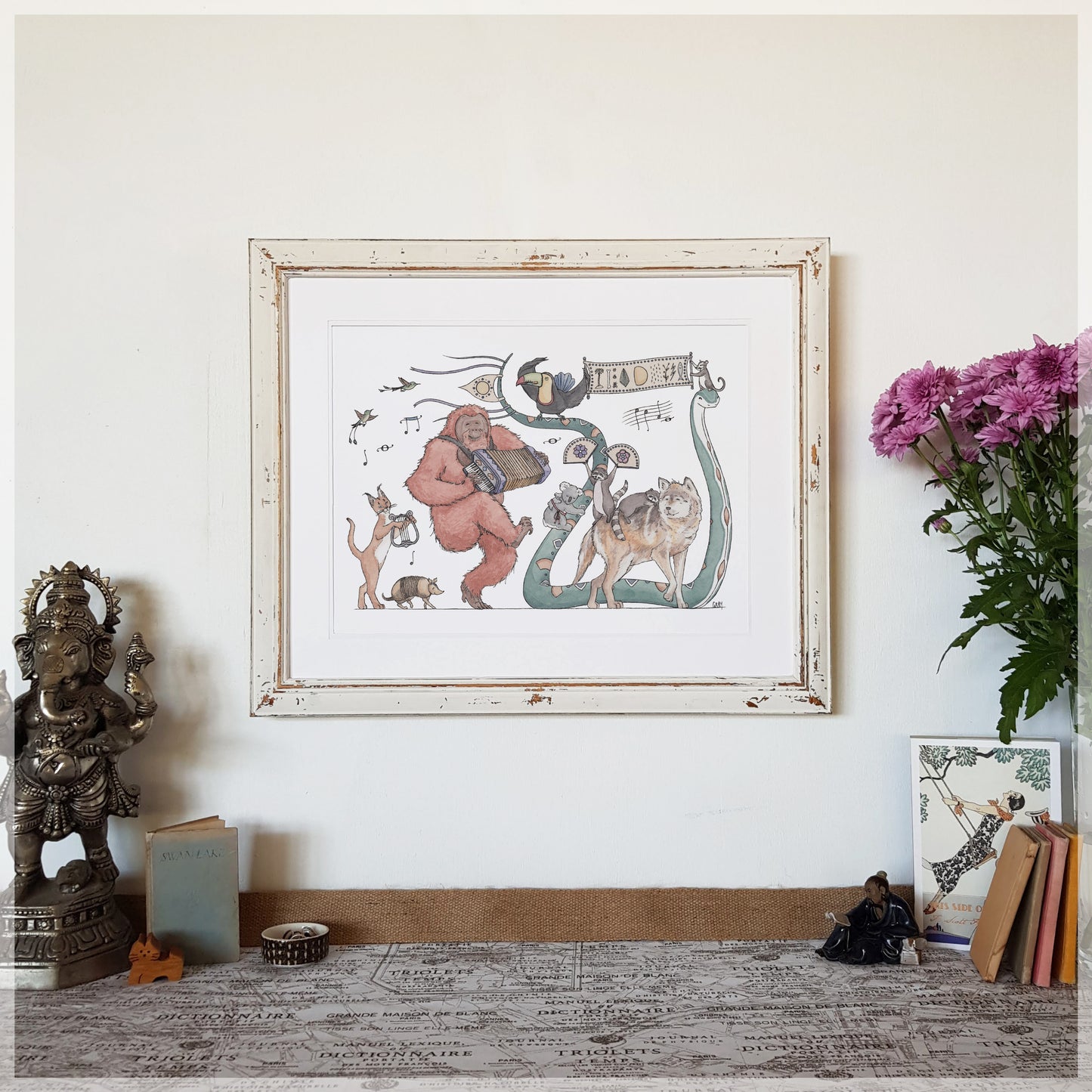 Spring Parade - A3 Art Print SKU A308