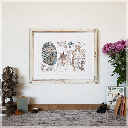 Summer Parade - A3 Art Print