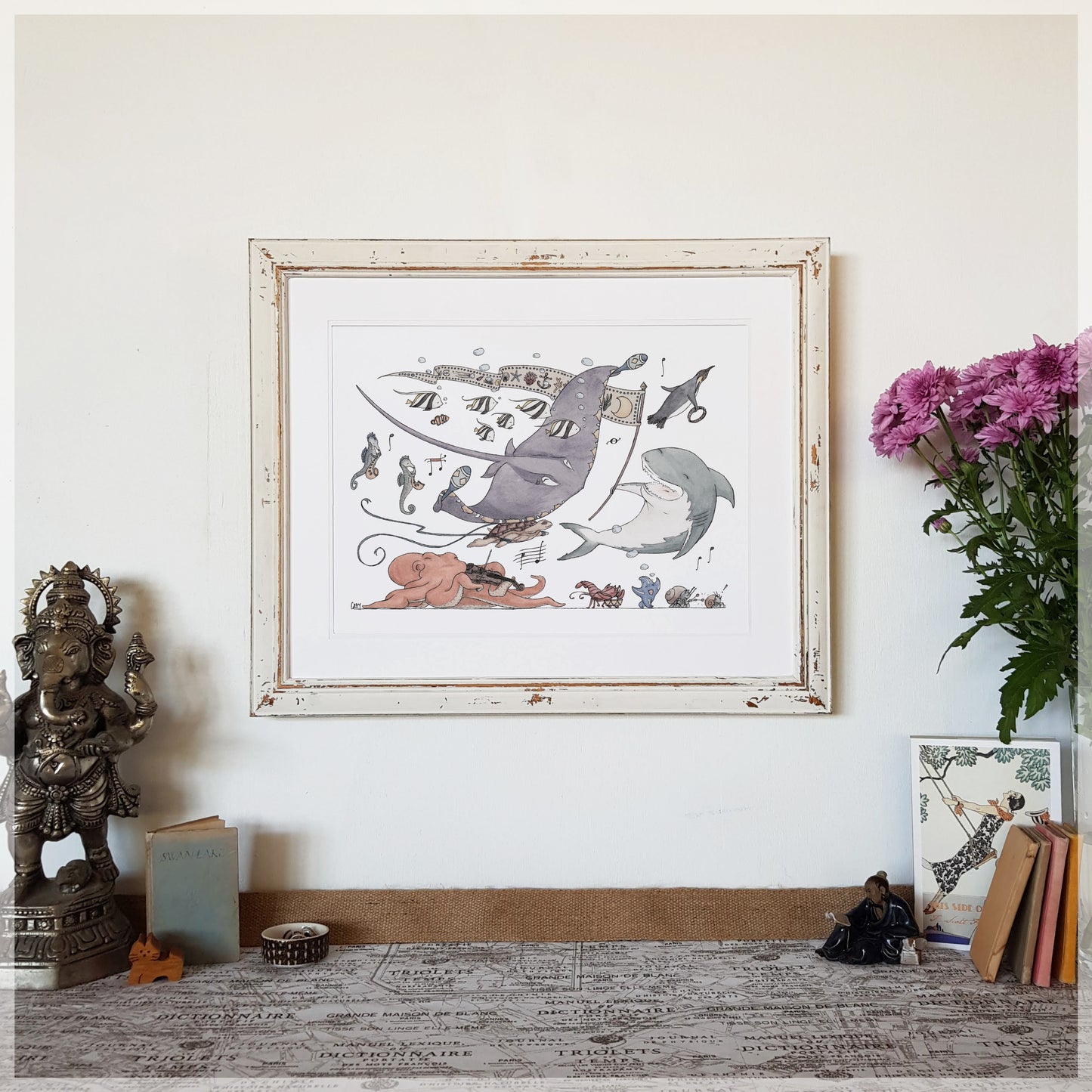 Winter Parade - A3 Art Print