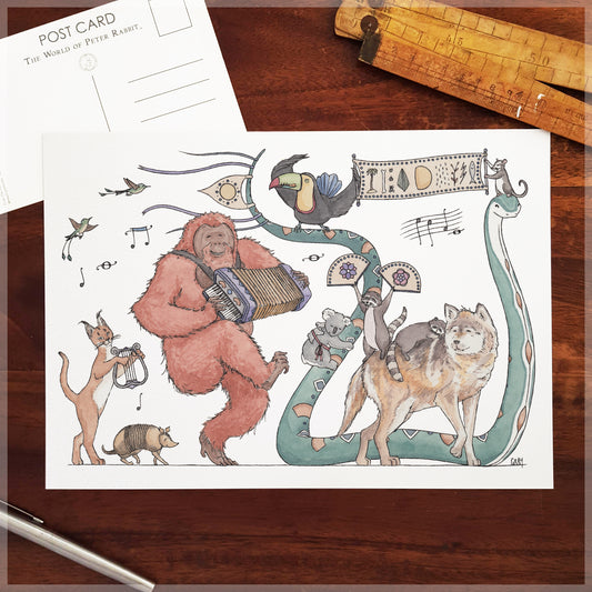 Spring Parade - A4 Art Print