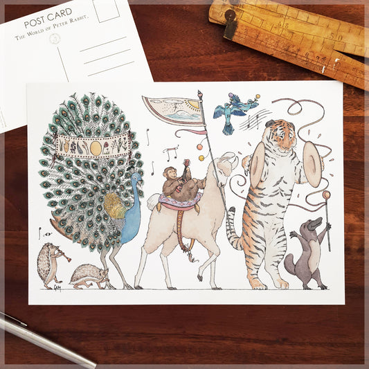 Summer Parade - A4 Art Print