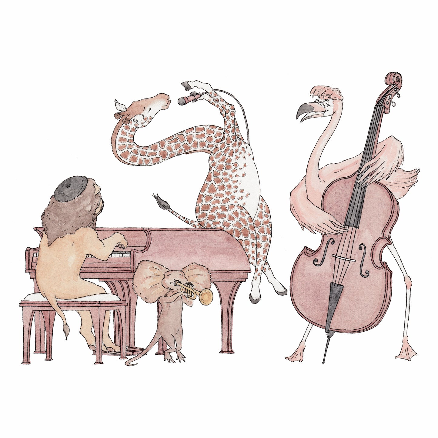 The Jazz Swingers - A5 Art Print SKU A516