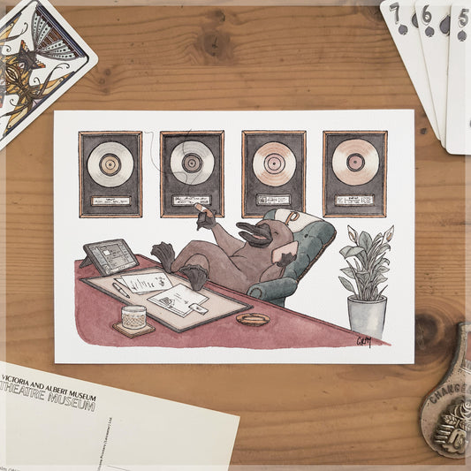 Dr Plat - A5 Art Print