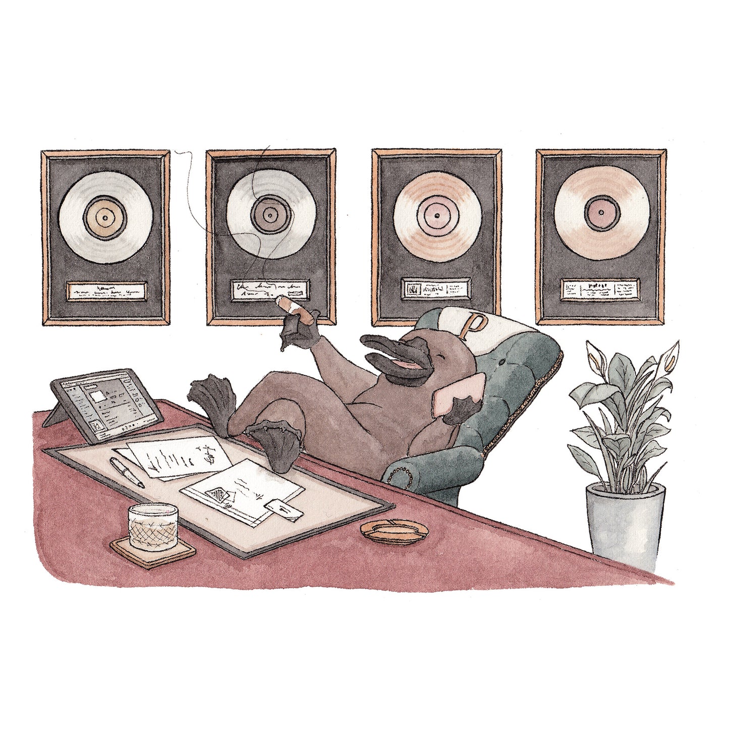Dr Plat - Greeting Card