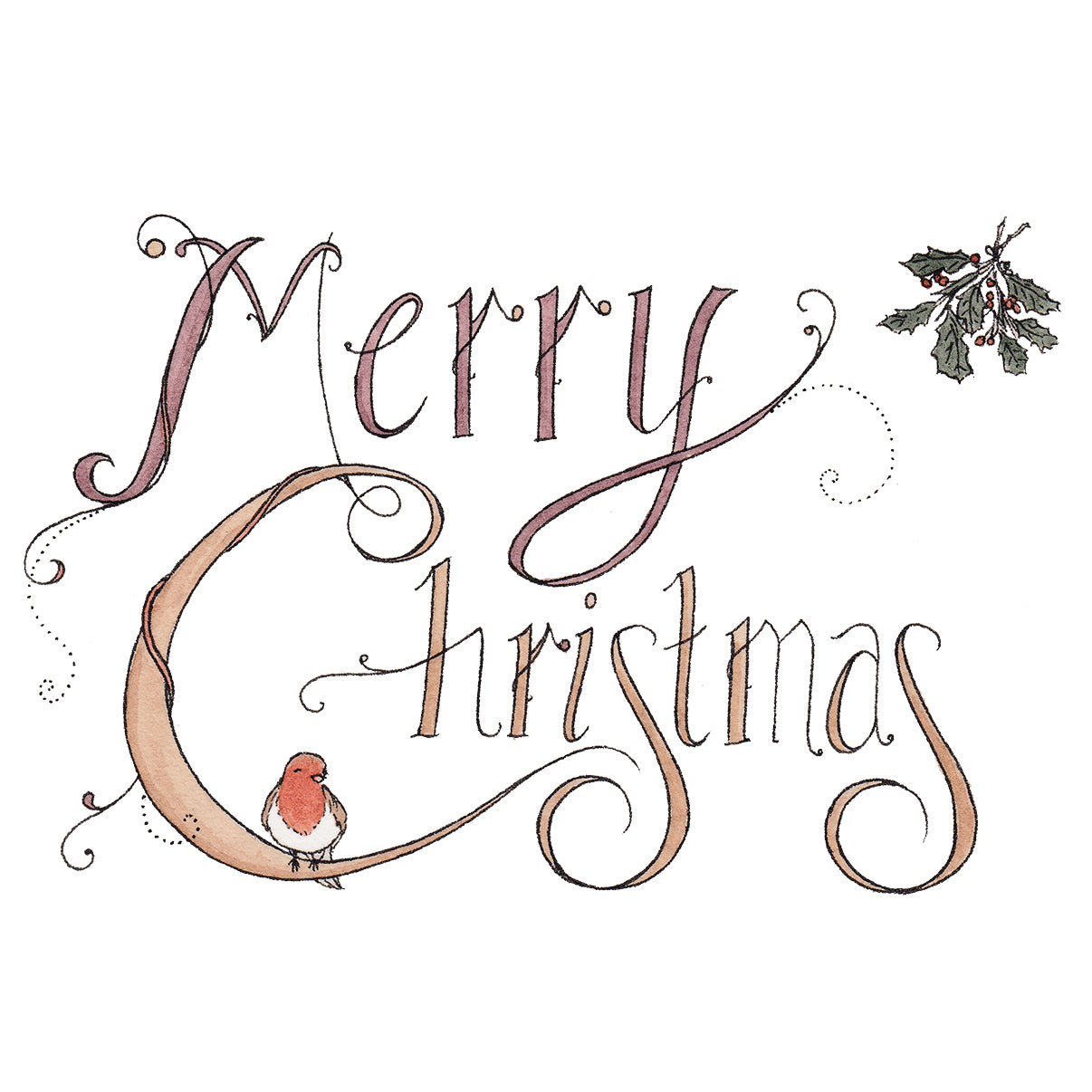 Christmas Robin - Christmas Card