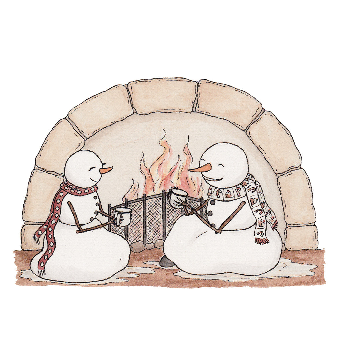 Cosy With Cocoa - Christmas Card