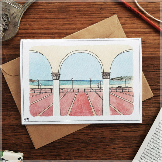 Bondi Beach Pavilion - Greeting Card