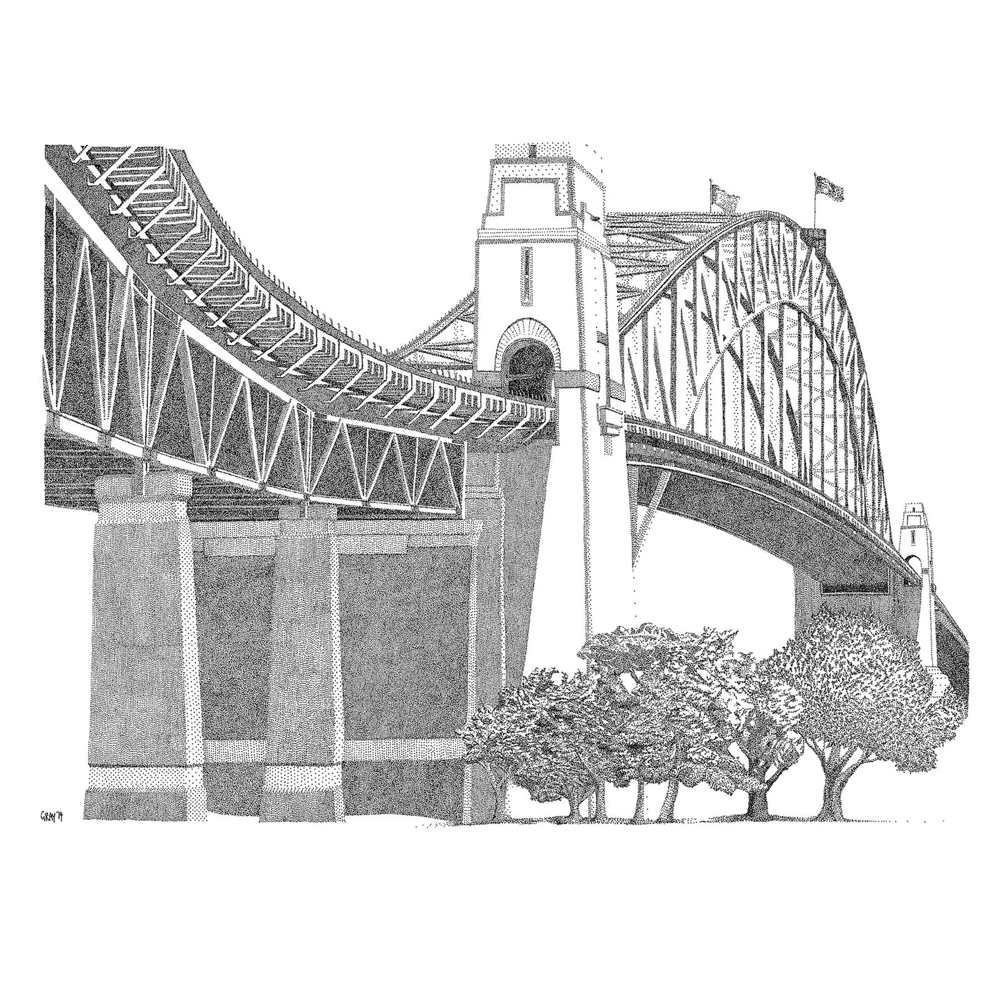 Sydney Harbour Bridge - Greeting Card