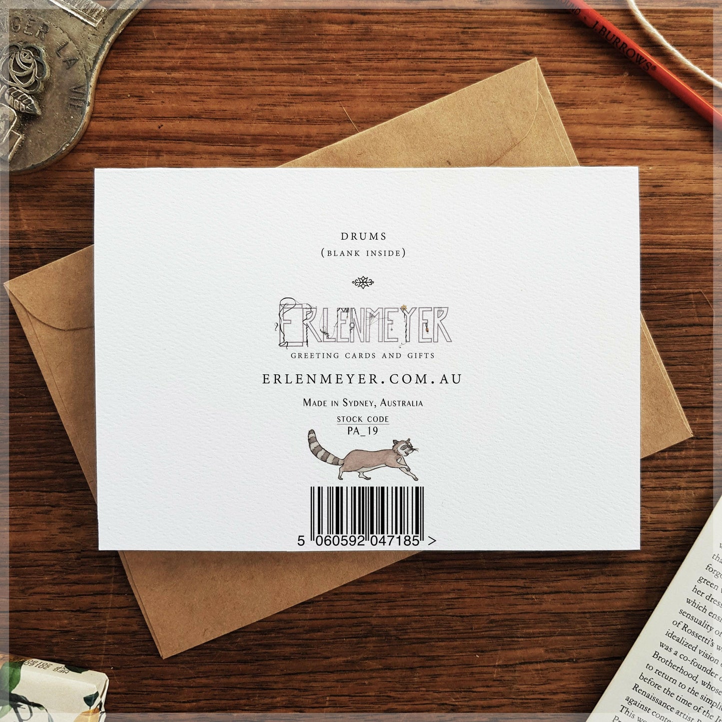 Drums - Greeting Card