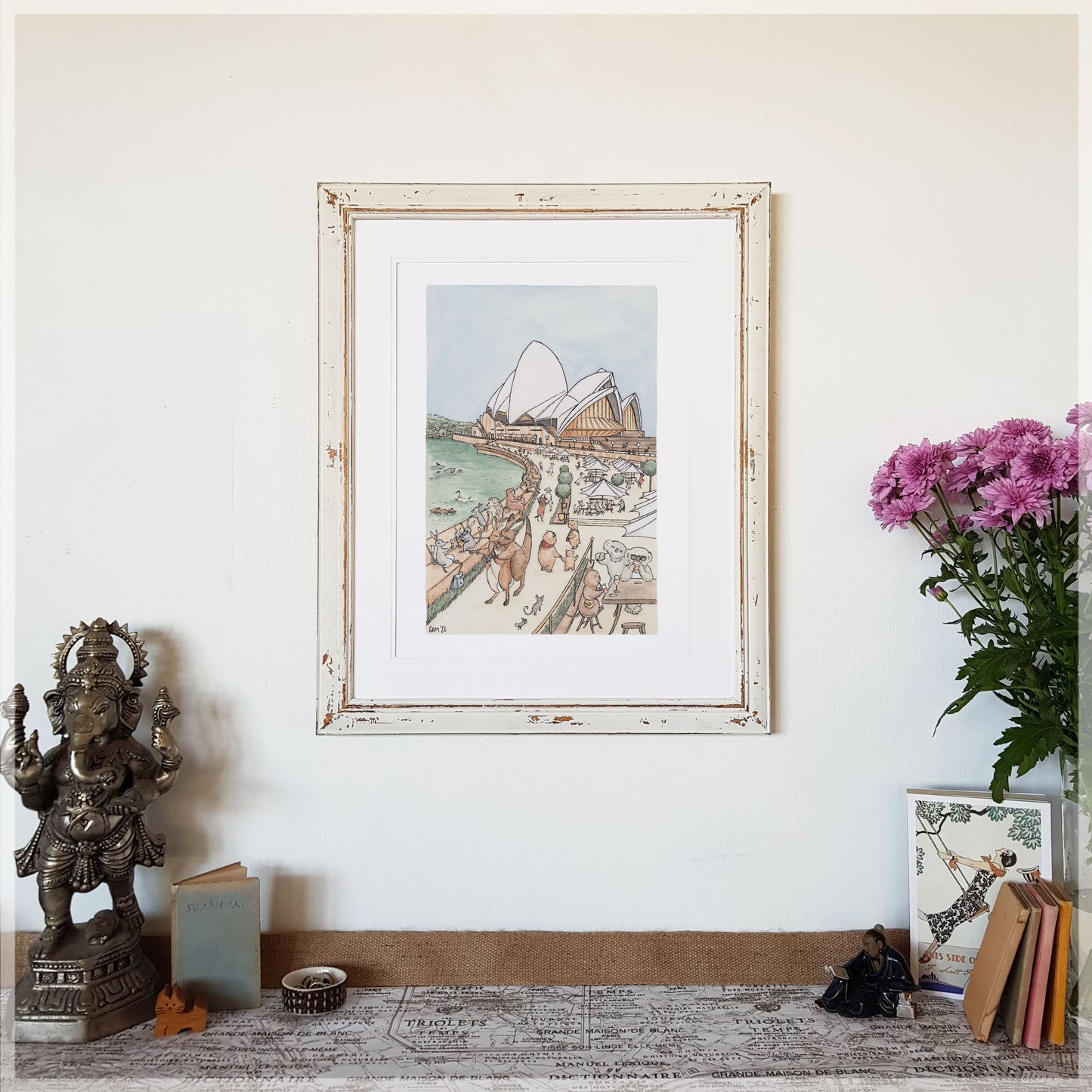 Opera House Outing - A3 Art Print