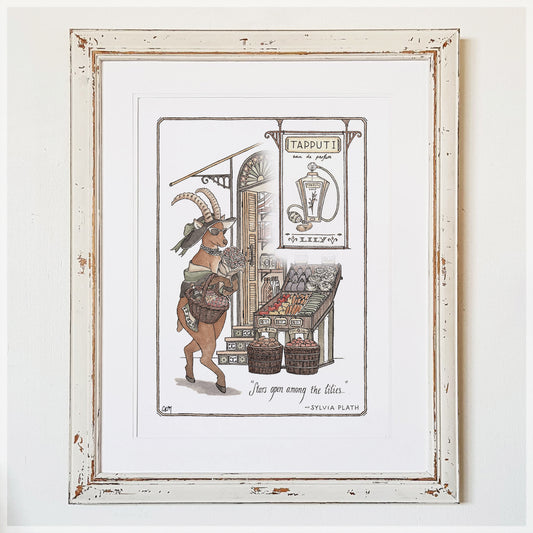 Tapputi Perfume Advert - A3 Art Print