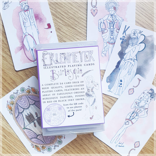 Burlesque Dancers - Playing Cards