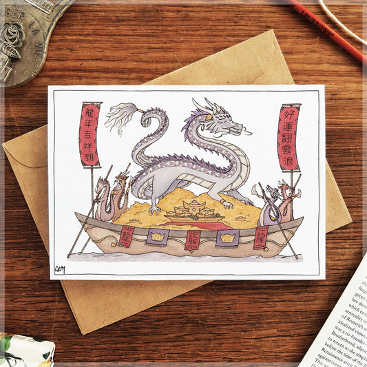 Year of the Dragon - Greeting Card