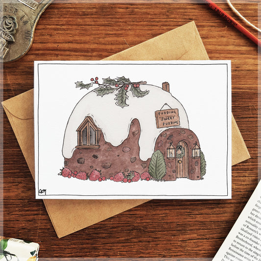 Pudding Sweet Pudding - Christmas Card
