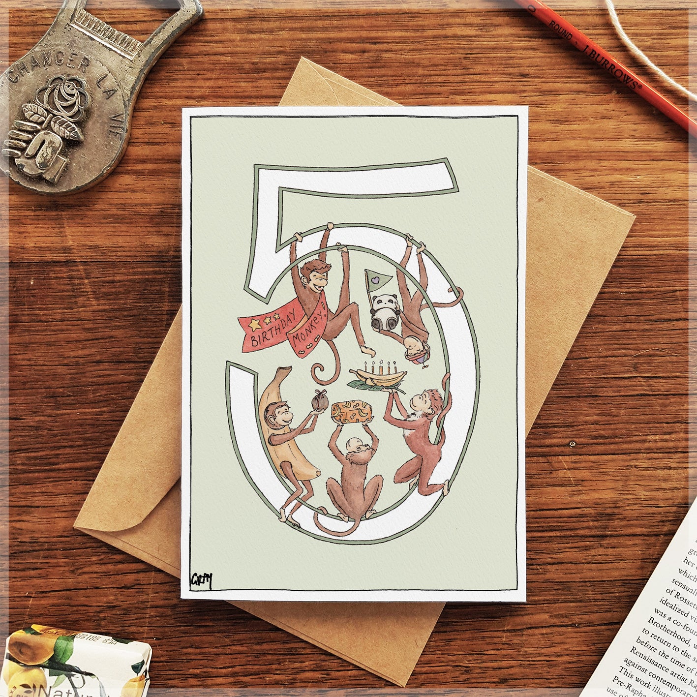 5th Birthday - Greeting Card