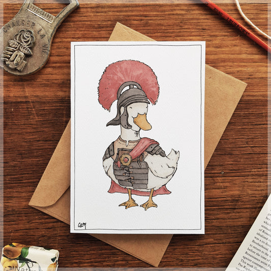 Maximus Quackus - Greeting Card