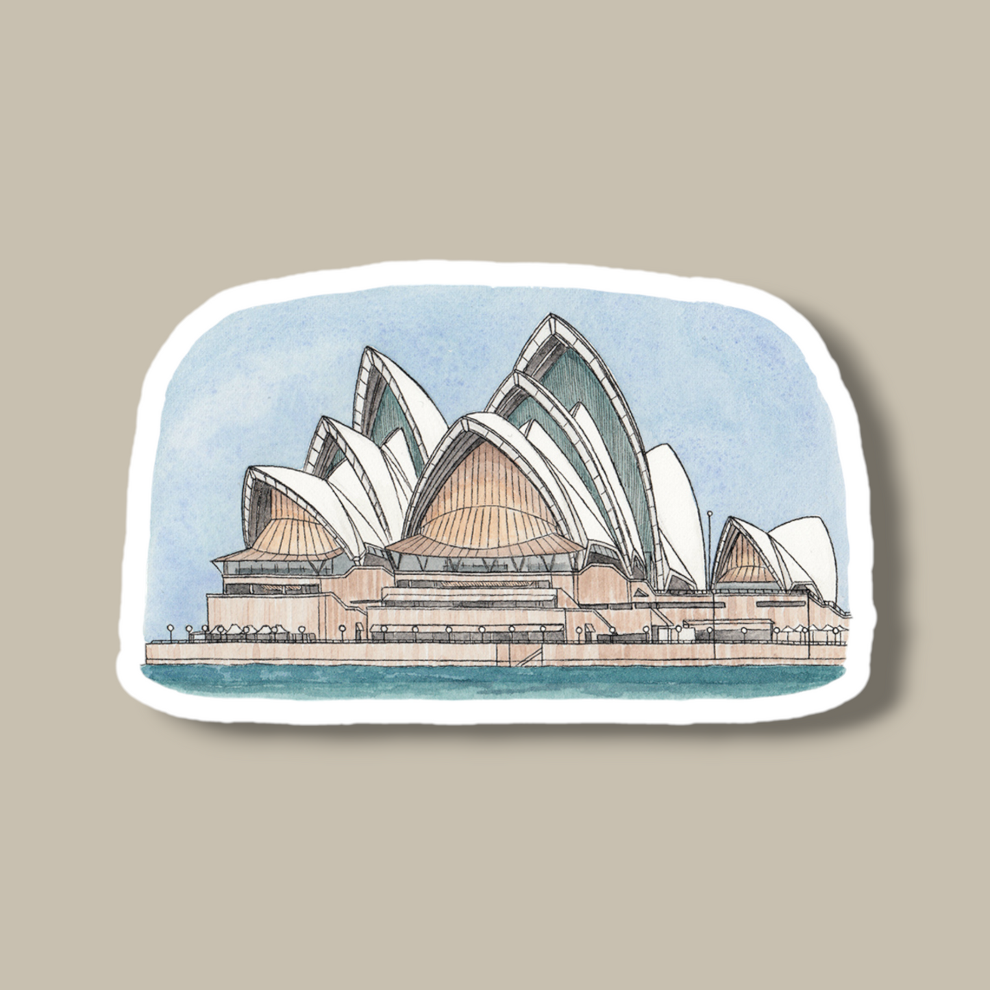 Sydney Opera House ~ Vinyl Sticker