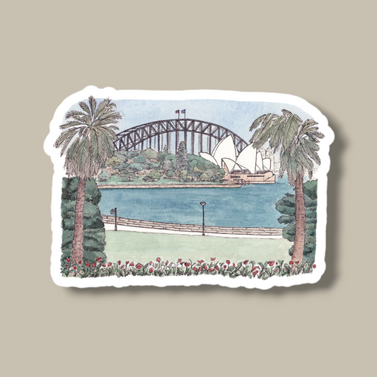 Royal Botanic Gardens ~ Vinyl Sticker