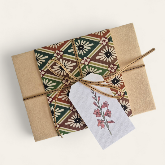 Gladiolus - Gift Tag