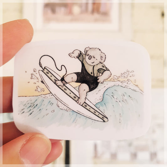 Koala Surfer - Vinyl Sticker