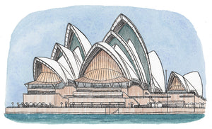 Sydney Opera House - A3 Art Print