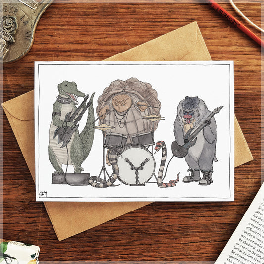 The Rockers - Greeting Card
