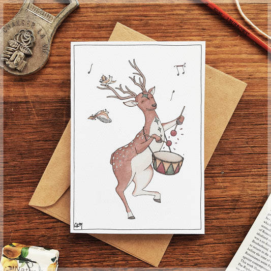 The Reindeer - Greeting Card