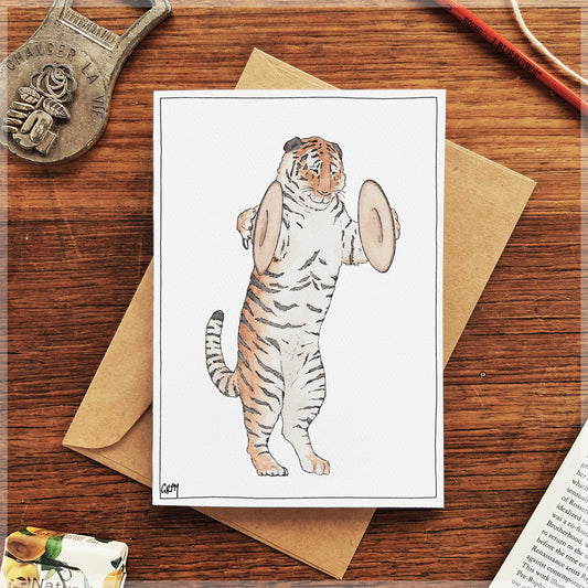 The Tiger - Greeting Card