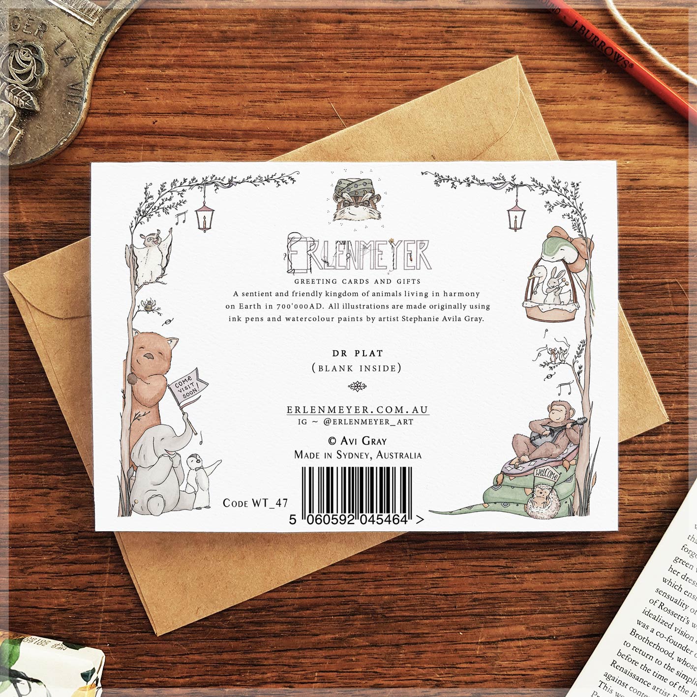 Dr Plat - Greeting Card