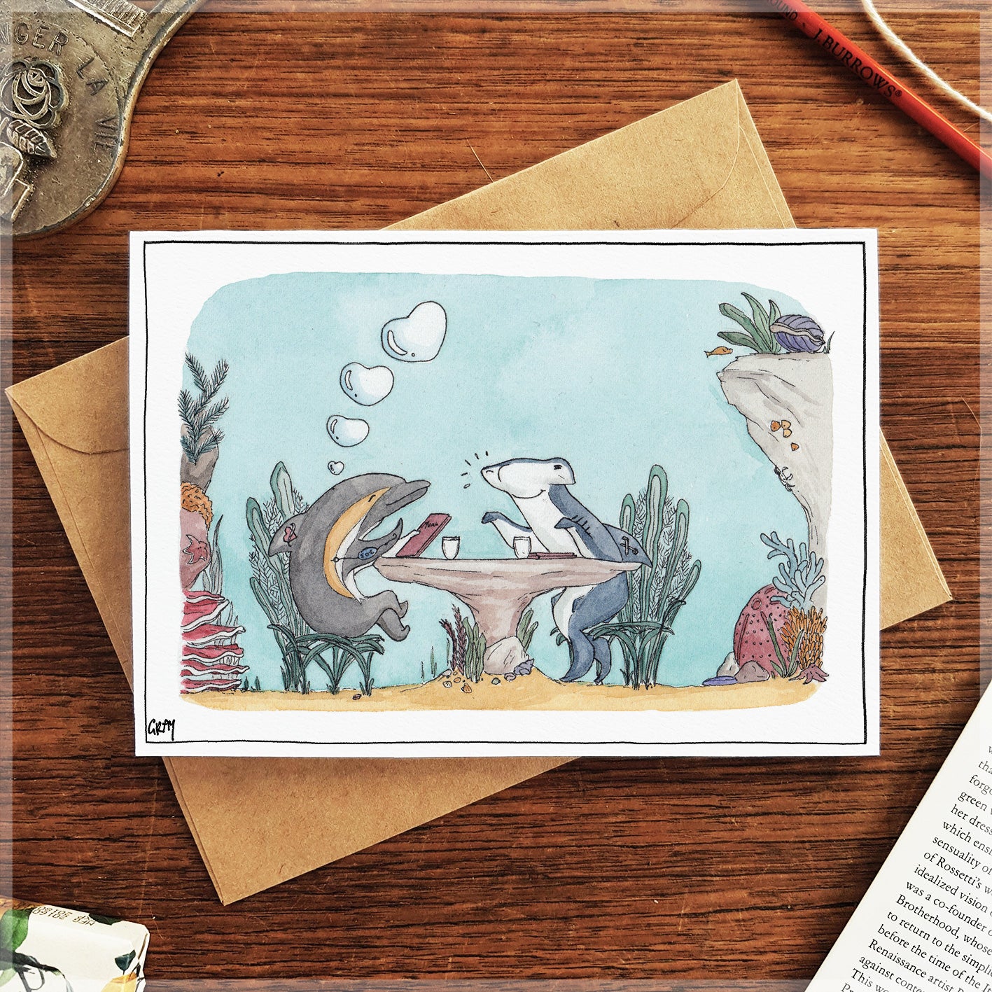 Reef Romantics - Greeting Card