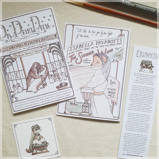 Paw Print Press Animal Newspaper ~ Volume I