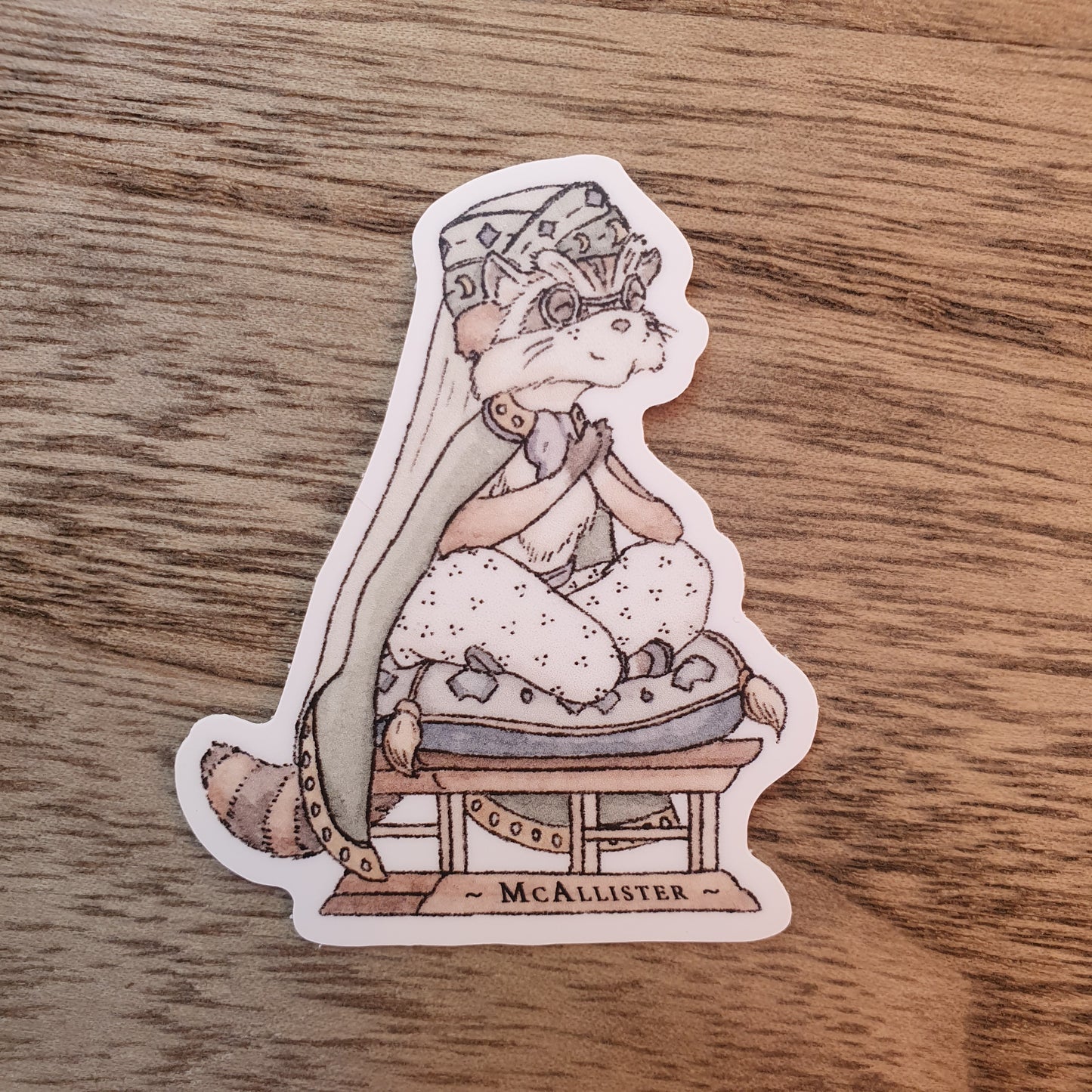 McAllister - Vinyl Sticker