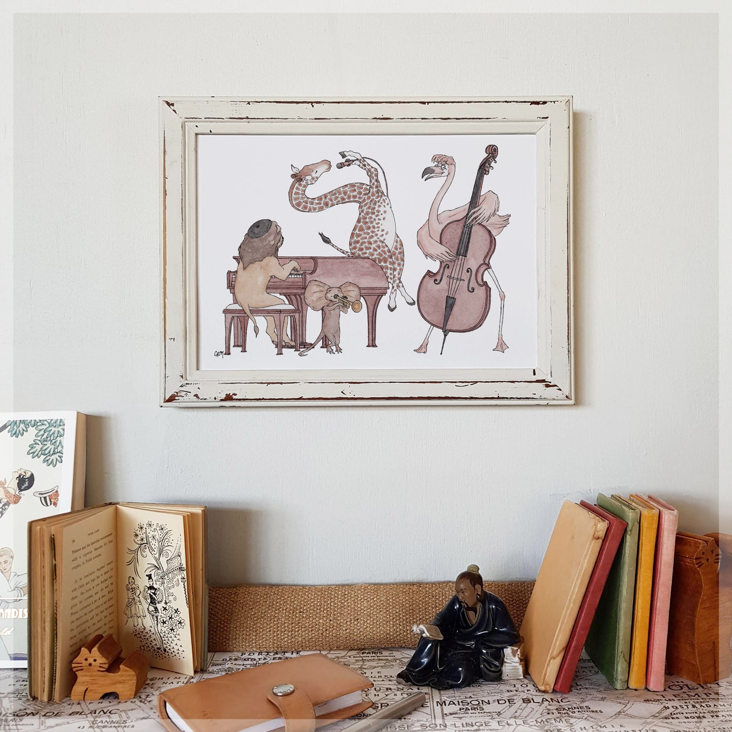 The Jazz Swingers - A4 Art Print