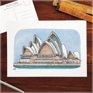 Sydney Opera House - A4 Print SKU A421