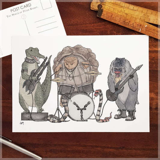 The Rockers - A4 Art Print