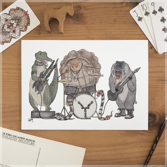 The Rockers - A5 Art Print