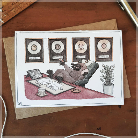 Dr Plat - Greeting Card