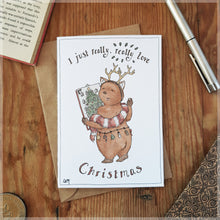 Christmas Wombat - Christmas Card
